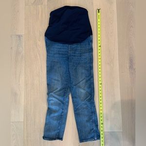 Madewell Stovepipe Maternity Jean